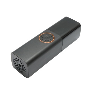 Compresor aer smart portabil digital LED 12V/70W, lanterna LED, functie setare oprire automata, accesorii incluse, Cod: BK79823 - Img 4