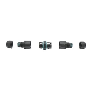 Conector cablu electric M16, 2P, 15A/250V IP67 Leader, Leader, BK79133 - Img 3