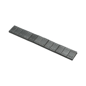 Contragreutati autoadezive negre echilibrare roti Fe 60g (5gx12 buc) 100 benzi/set, DISSY03 - Img 5