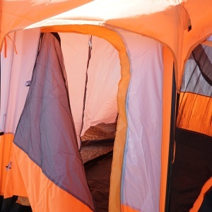 Cort camping 2-4 persoane cu terasa, impermeabil, protectie UV si plasa anti-insecte 330x210x180cm, BK76204 - Img 5