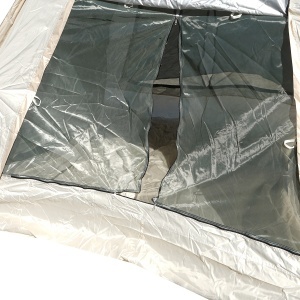 Cort camping 2 persoane pliabil automat pop-up, 2 usi, deschidere 4 parti, plasa anti-insecte, impermeabil 240x240x155cm, Cod: DISTV03 - Img 7
