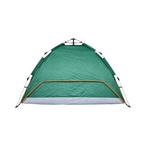 Cort camping 2 persoane verde pliabil automat pop-up 2 intrari, impermeabil cu protectie UV si plasa anti-insecte 200x200x145cm, BRECKNER GERMANY, BK76203 - Img 4