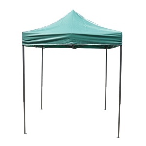 Cort pavilion pliabil 2x2m verde impermeabil, inaltime reglabila, cadru metalic Breckner Germany, BRECKNER GERMANY, BK76211 - Img 2