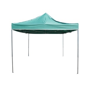 Cort pavilion pliabil 3x4.5m verde impermeabil, inaltime reglabila, cadru metalic Breckner Germany, BRECKNER GERMANY, BK76217 - Img 3