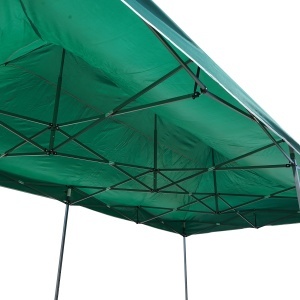Cort pavilion pliabil 3x6m verde impermeabil, inaltime reglabila, cadru metalic Breckner Germany, BRECKNER GERMANY, BK76221 - Img 5