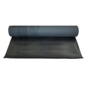 Covor cauciuc SBR+NR fara insertie textila si cu striatie 3x1200x10000mm L=10m; l=1,2m; G=3mm, DISCV02, AUTOSPEED