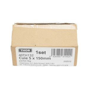 Cuie constructii 5x150mm pachet 5Kg, Cod: 40TH132, Echivalență: DISLG07, Thor - Img 4