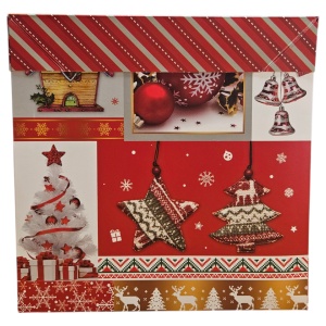 Cutie Cadou Pliabilă din Carton – 22.5 x 22 cm - Img 2