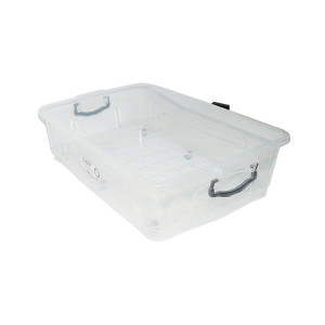 Cutie depozitare cu capac pentru sarcini grele, 18L 385x295x260mm, Cod: BK92825, Echivalență: DISSK10, Breckner Germany - Img 4