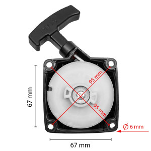 Demaror complet pentru motocoasa, Cod: BK99747, Brand: BRECKNER GERMANY - Img 2