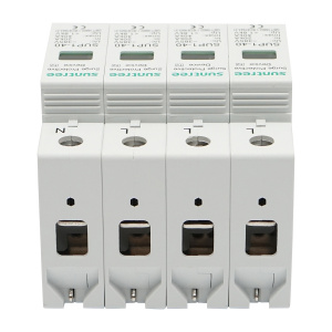 Descarcator la supratensiune cu semnalizare pentru sisteme fotovoltaice 4P ACSPD 380VDC, 2040KA, Cod: BK77751, Brand: SUNTREE - Img 5