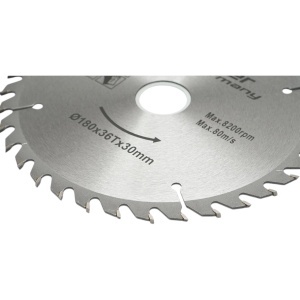 Disc circular vidia pentru lemn 180x30mm, 36 dinti, turatie maxima 8200rpm Breckner Germany, BRECKNER GERMANY, BK87064 - Img 3