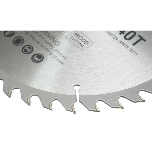 Disc circular vidia pentru lemn 230x25.4mm, 40 dinti , Cod: DISPT32, Marca: CROWNMAN - Img 3