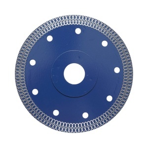 Disc diamantat turbo continuu 125x22.23mm, segment 10mm pentru gresie, faianta, ceramica dura Breckner Germany, BRECKNER GERMANY, BK79729 - Img 2