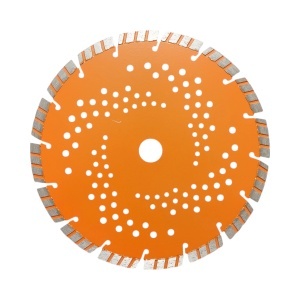Disc diamantat turbo segmentat 230x22.23mm, segment 10mm pentru beton armat, pavele, boltari, piatra dura Breckner Germany, BRECKNER GERMANY, BK79750 - Img 2