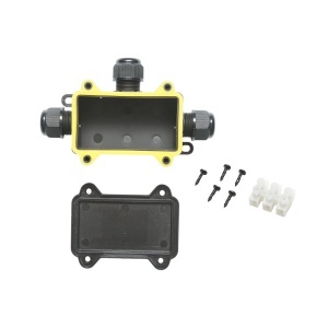 Doza derivatie etansa cu presetupe 41A 450V AC, 3 intrari 3-10mm IP68 Longroad, DISMR48 - Img 3