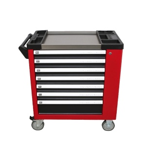 Dulap carucior metalic cu scule 7 sertare 245 piese, Cod: BK92505, Brand: BRECKNER GERMANY - Img 2