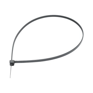Faseta colier plastic negru 3.6x350mm 100 buc/set Longroad, DISMT63 - Img 3