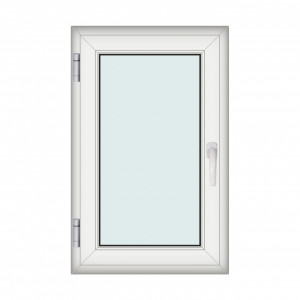 Fereastra 70x110cm, 1 canat, alb, stanga si rabatare, Klass, 7cm, 6 camere, 2 garnituri