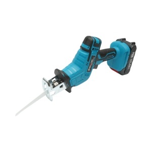 Fierastrau electric tip sabie cu 2 acumulatori 21V, 1.5Ah Li-ion, LED, cursa 20mm, 0-3000rpm, 3 panze pentru lemn, metal, plastic Breckner Germany, BRECKNER GERMANY, DISUT07 - Img 8