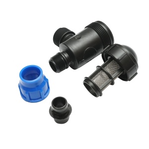 Filtru plastic cot cu sita 32mmx1 tol pentru sisteme de irigatii, Cod: DISPR58 - Img 3