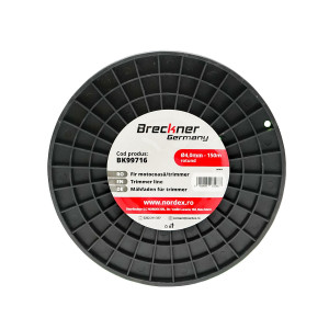 Fir rotund pentru motocoasa, 4 mm x 150 m, Cod: BK99716, Brand: BRECKNER GERMANY - Img 4