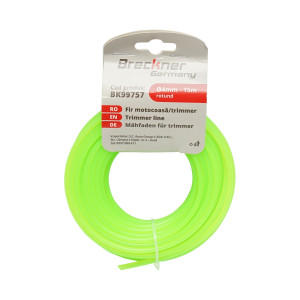 Fir rotund pentru motocoasa 4mm x 15m, Cod: BK99757, Brand: BRECKNER GERMANY - Img 2