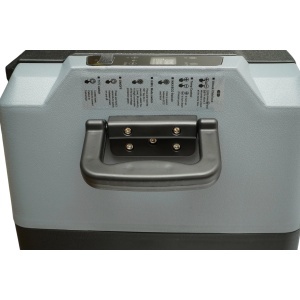 Frigider auto 55L cu compresor 12V-24V-220V, 60W, afisaj LCD, zona dubla de racire, USB 630x390x590mm, BK99978 - Img 13