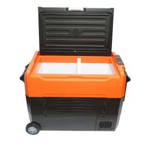 Frigider auto cu compresor 12-24-220V, 45W, capacitate 47L tip troler 726x390x513mm ,Cod: BK69602 - Img 4
