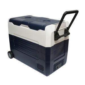 Frigider auto cu compresor 12-24-220V, 45W, capacitate 52L tip troler 726x390x513mm , Cod: BK77578, - Img 6