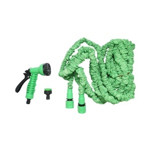 Furtun gradina extensibil TPE 5-15m cu pistol reglabil 7 moduri, adaptor 3/4, cupla rapida 1/2, BK76053