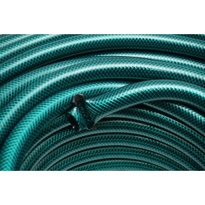 Furtun gradina PVC verde 1/2 inch (12.7mm), PN8 bar cu insertie textila impletita 50m/rola, BK80396 - Img 4
