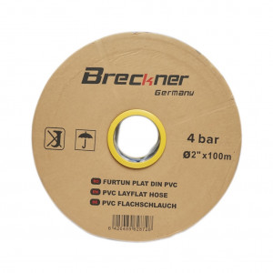 Furtun plat apa pentru irigat din PVC 2 toll lungime 100m, PN4, Cod: BK78323, Brand: BRECKNER GERMANY - Img 2