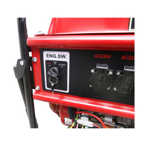 Generator electric pe benzina 220-380V 7.2KW 50Hz, Cod: 40TH202, Brand: THOR - Img 6
