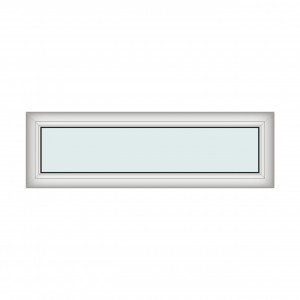 Iluminator 130x40cm, 1 canat, alb, fix, Klass, 7cm, 6 camere