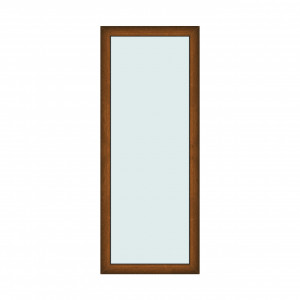 Iluminator 80x200cm, 1 canat, maro, stejar auriu, fix, Klass, 7cm, 6 camere