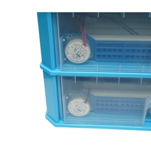 Incubator automat 128 oua 80W, 12V-220V, rotire automata, ovoscop LED, control temperatura, umiditate, afisaj digital, alarma, AAA298 - Img 14