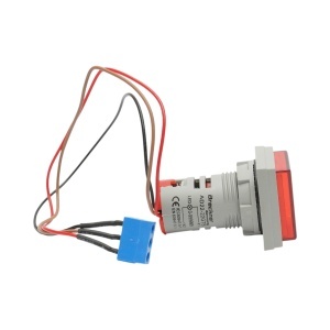Indicator digital contor LED rosu 0-999999, 220V/380V AC Ø 22mm Breckner Germany, BRECKNER GERMANY, BK76651 - Img 3