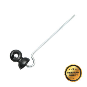 Izolator premium lung inelar unghiular fi6 pentru fir gard electric, Cod: BK87592, Brand: BRECKNER GERMANY - Img 4