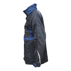 Jacheta de lucru poliester cu bumbac albastru navy M, Cod: BK77210, Breckner Germany - Img 3