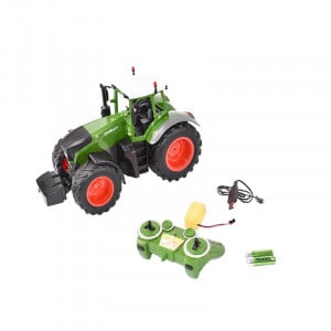 Jucarie tractor cu telecomanda, doubleE RC, 1:16, 2.4 Ghz, lumini, sunete, 25m raza de actiune, 2.16 km/h viteza, Cod: DISCR04, Double E - Img 3