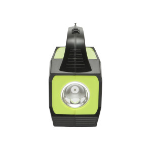 Kit iluminat portabil LED, cu 3 becuri/proiector, radio FM, MP3, panou solar si baterie 6V, 4.5 Ah, pentru pescuit camping, GD-8073, Cod: DISLK23, Gdplus - Img 7