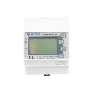 Kit smart meter Deye 380V, 120A, 40mA trifazic cu siguranta digitala split core SDM630MCT, Cod: DISLE91, Brand: DEYE, - Img 1