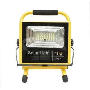 Lampa de lucru LED portabila 40W, 8000K cu acumulator LifePO4 2x6000mAh telecomanda si cadru stativ IP67, Cod: BK79651, Brand: BRECKNER GERMANY - Img 3