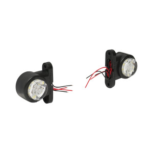 Lampi laterale de gabarit cu LED 12-24V, rosu-alb FR0102, Cod: BK69442, Brand: BRECKNER GERMANY - Img 4