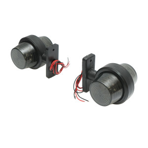 Lampi laterale gabarit LED fumurie 12/24V, rosu-alb FR0117, Cod: BK79000, Breckner Germany - Img 2