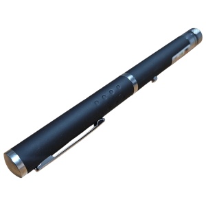 Lanternă cu Laser Pointer Verde LED – 14 cm, Negru - Img 4