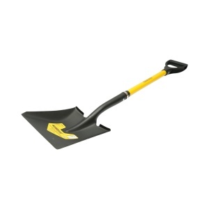 Lopata otel dreapta 235x275x1020mm, coada din fibra de sticla cu maner D Crownman, BK00407 - Img 4