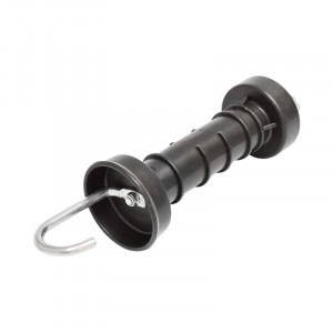 Maner poarta negru cu carlig si arc mare gard electric, Cod: BK87670, Brand: BRECKNER GERMANY - Img 4