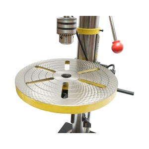 Masina de gaurit cu coloana 550W, 220V, 5 trepte, 16 viteze 180-2770 RPM, diametru max. gaurire 16mm , Cod: DISPT59, Marca: CROWNMAN - Img 8